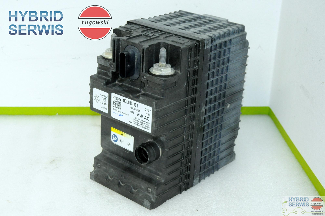 Bateria akumulator Audi hybid 12V 4S1P 11Ah 150Wh 4K0915101 4K0.915.101 1