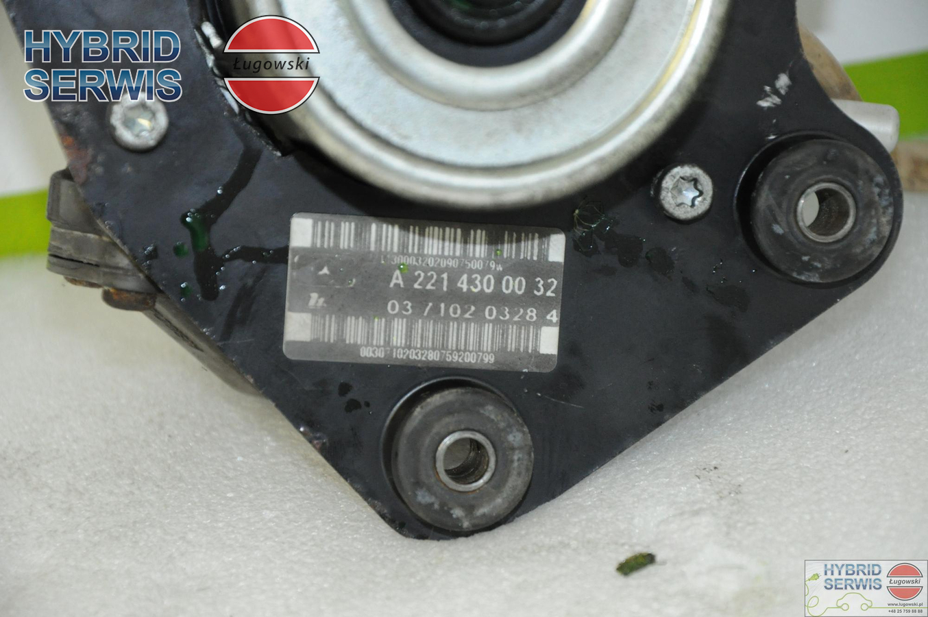 Mercedes W221 S400 Hybrid Hybryda Vacum pompa A2214300032 A2214300032 1