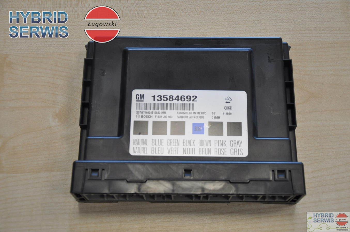 Opel Ampera Chevrolet Volt moduł komfortu BCM GM 13584692 1