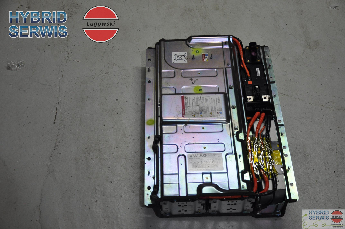 VW Volkswagen Jetta 1.4 Hybrid bateria HV trakcyjna 5C6915590D 1,11 kWh 5Ah 5C6915590D 1