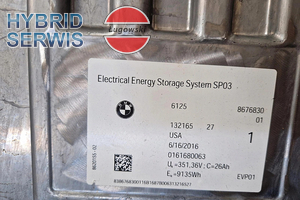 Bateria trakcyjna akumulator HV BMW X5 F15 40eX hybrid plug-in 26Ah 8676830 8693292 3