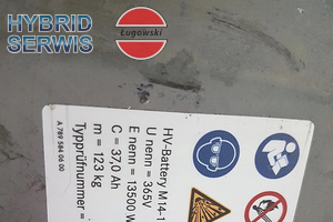 Bateria HV 37Ah 13,5kWh Mercedes W213 W205 E300de A2053404500 A2053404500 3