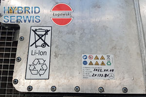 Bateria HV Mercedes GLE W167 V167 31,2kWh, 86Ah A1673405300 A1673405300 2