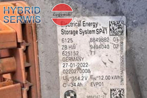 Bateria HV trakcyjna BMW 330e 550e 745e G11N G12N G20 G30 Plug 9797841 SP41 9884547 8