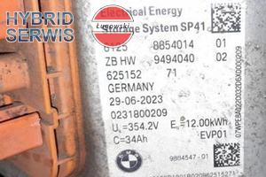 Bateria HV trakcyjna BMW 330e 550e 745e G11N G12N G20 G30 Plug 9797841 SP41 9884547 7