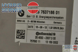 Bateria HV trakcyjna BMW 7 F01 F02 F04 Active Hybrid 8623428 12148623428 10