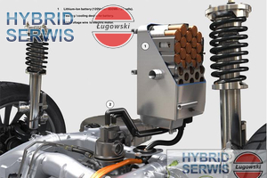 Bateria HV trakcyjna BMW 7 F01 F02 F04 Active Hybrid 8623428 12148623428 15