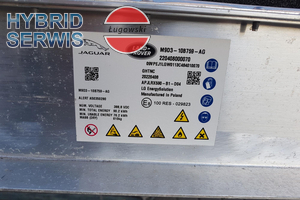 Bateria trakcyjna akumulator HV Jaguar i-pace x590 388,8V 90,2kWh J9D310B759AG J9D310C800AE 10