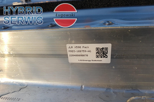 Bateria trakcyjna akumulator HV Jaguar i-pace x590 388,8V 90,2kWh J9D310B759AG J9D310C800AE 12