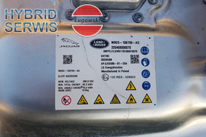 Bateria trakcyjna akumulator HV Jaguar i-pace x590 388,8V 90,2kWh J9D310B759AG J9D310C800AE 13