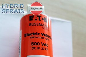 Bezpiecznik EATON Bussmann 500Vdc DC IR 20 kA