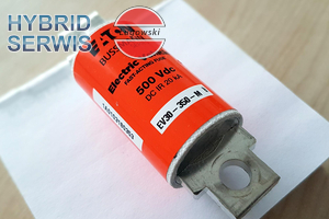 Bezpiecznik EATON Bussmann 500Vdc DC IR 20 kA EV30-350-M 3