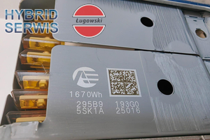 Blok ogniw moduł baterii HV Nissan Leaf 40kWh 1670Wh 295B95SK0A 295B95SK1A 5