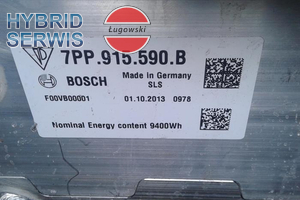 Naprawa baterii akumulatora HV Porsche Panamera 970 e-hybrid plug-in 9,4kWh 95861159011 7PP915590B 7