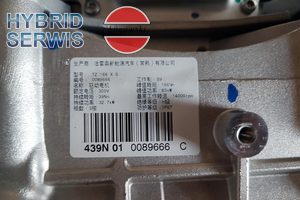 Silnik elektryczny Opel Grandland X, Peugeot 3008 II, 508 II, DS7 (X74), TZ166XS 3V9N04 2