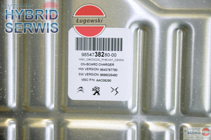 Ładowarka pokładowa OBC PSA DS7, Peugeot 3008 II, 508II,  Opel Grandland Naprawa 9838430180 A6MC60 3