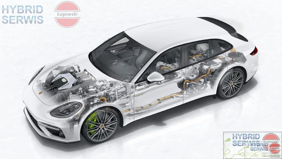 Naprawa Porsche plug-in e-hybrid, Panamera (970), Cayenne (92A) Problemy z baterią 7PP.915.590. B C D E3