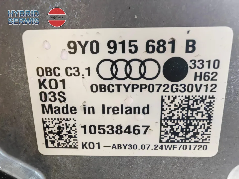 Ładowarka Audi Q7 Q8 9Y0915681B