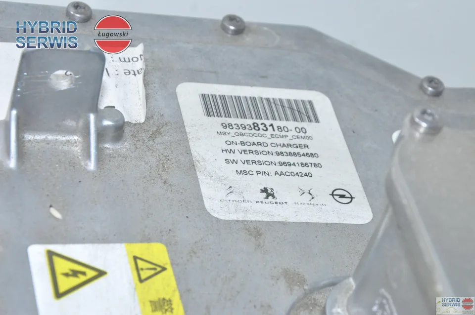 Ładowarka pokładowa OBC Opel e-Corsa Peugeot e-208 98397438807