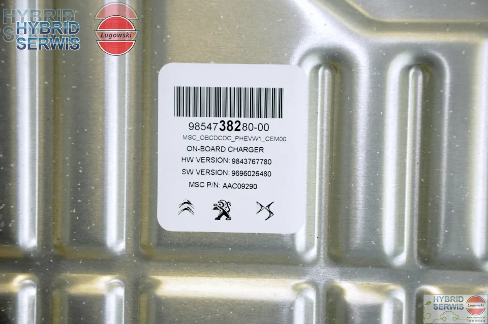Ładowarka pokładowa OBC PSA DS7, Peugeot 3008 II, 508II,  Opel Grandland Naprawa3