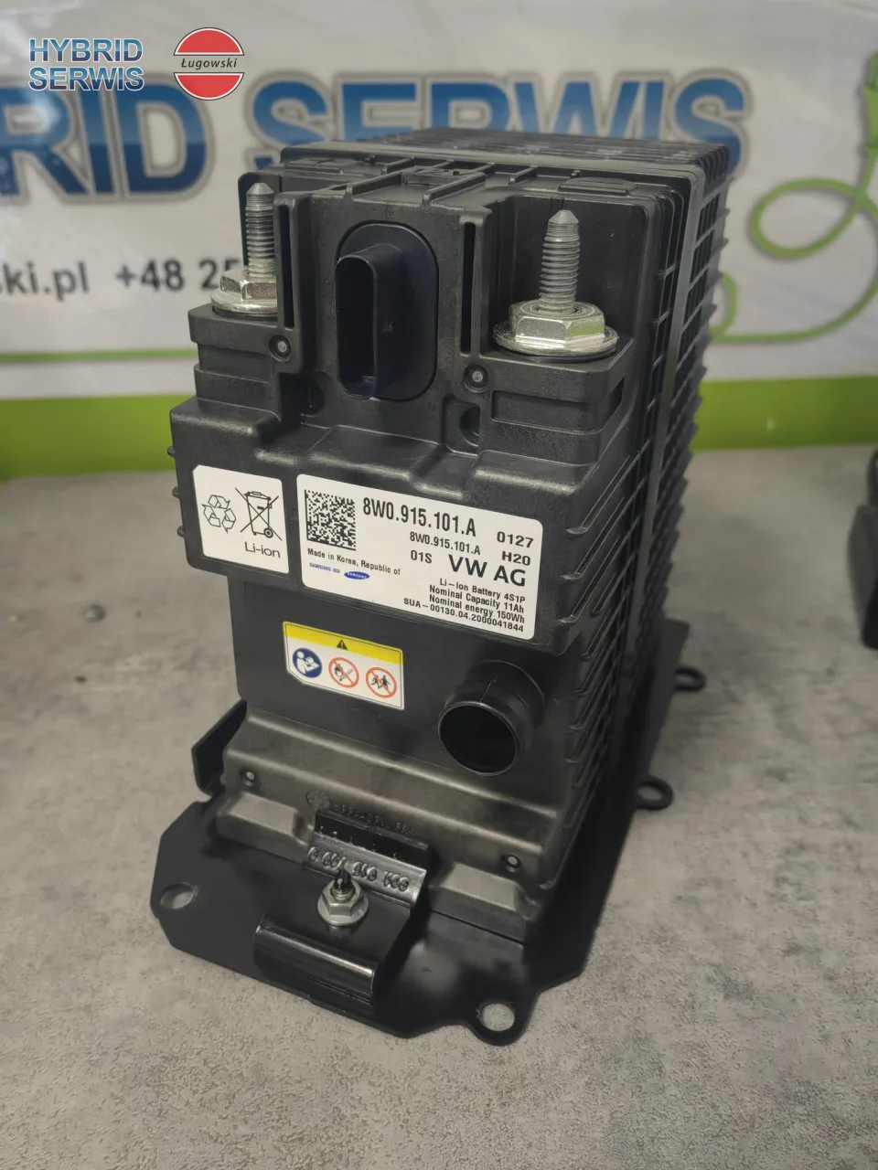 Akumulator Audi mild hybrid 12V 4S1P 11Ah 150Wh