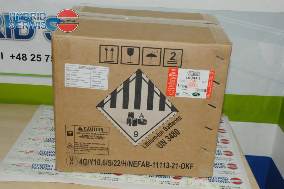 Akumulator bateria litowa li-ion 12V 57Ah Jaguar Land Rover M8A210S789AH