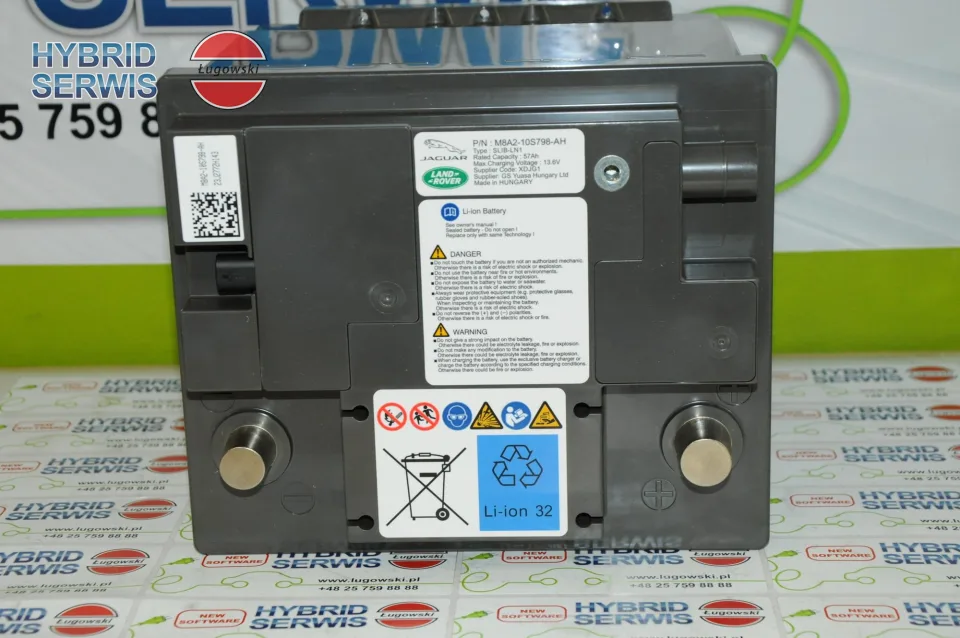Akumulator bateria litowa li-ion 12V 57Ah Jaguar Land Rover M8A210S789AH