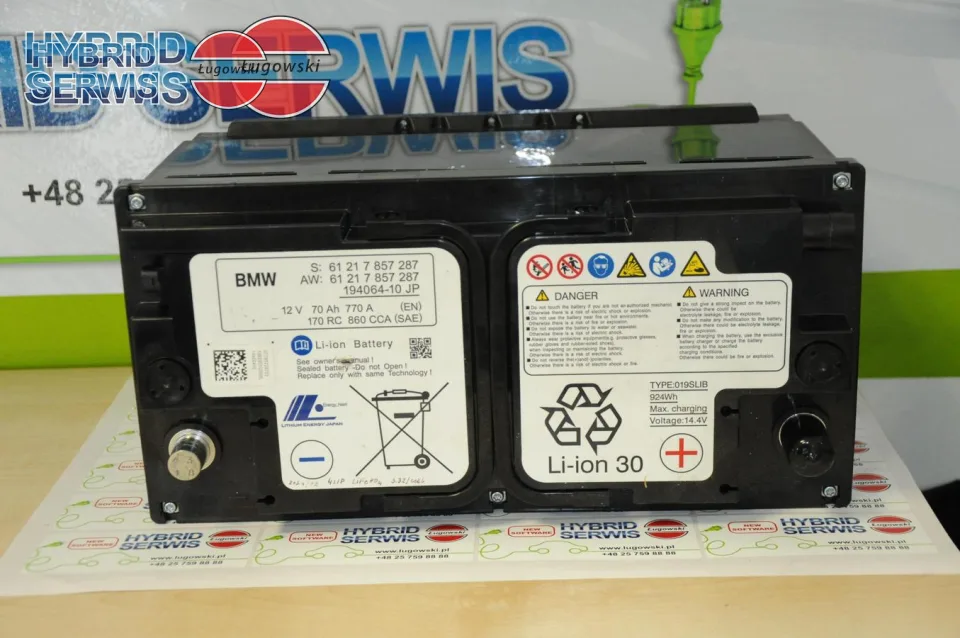 Akumulator Li-ion BMW Mpower 12V 70Ah 860A CCA 8047220