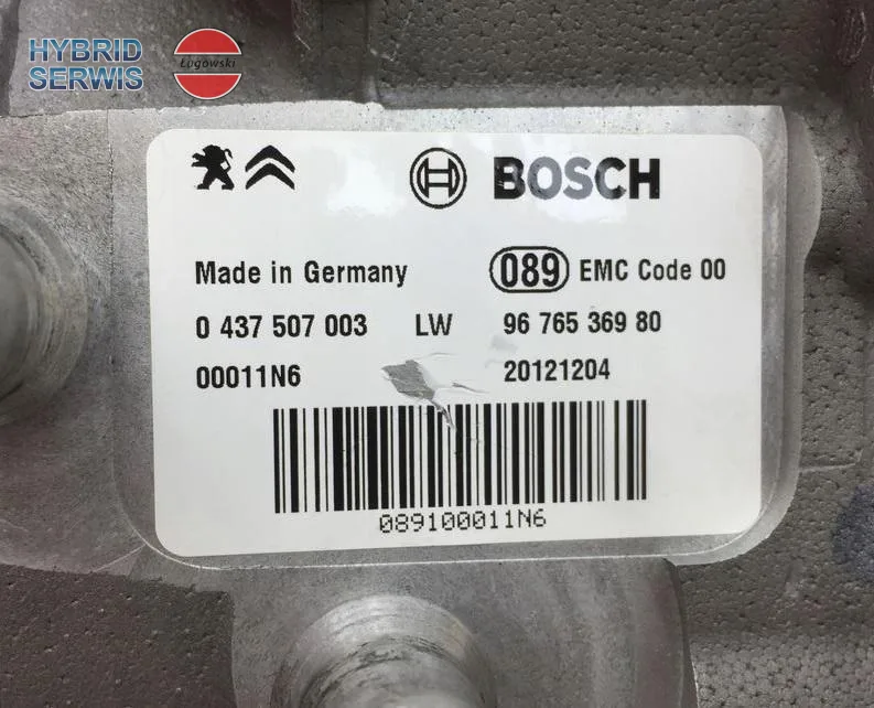 Alternator odwracalny prądnica HV Peugeot 3008 DS5 508 Hybrid4 2.0 HDI 9676536980