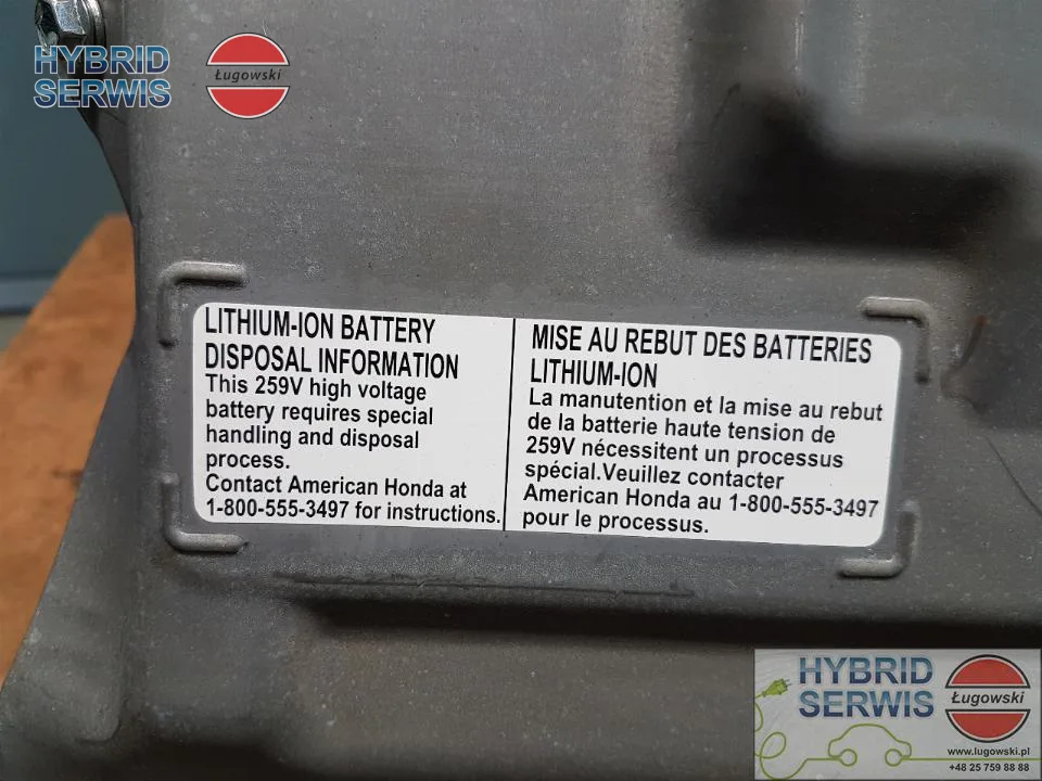 Bateria HV Honda Accord USA 2014/15 1D100-5K1-C012