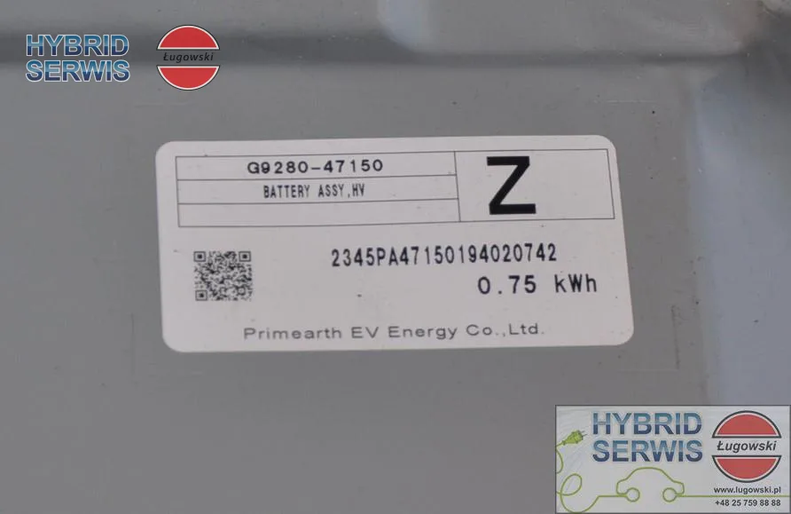 Bateria HV Toyota Prius W52