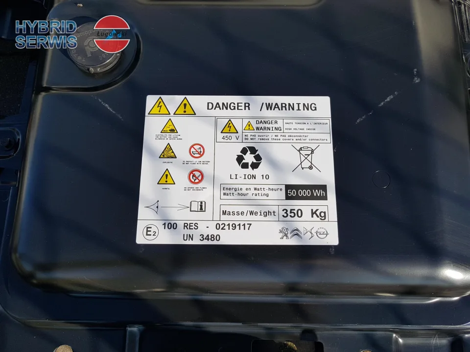 Bateria trakcyjna HV akumulator PSA 50kWh Opel e-Mokka Peugeot e-2008 9847614580