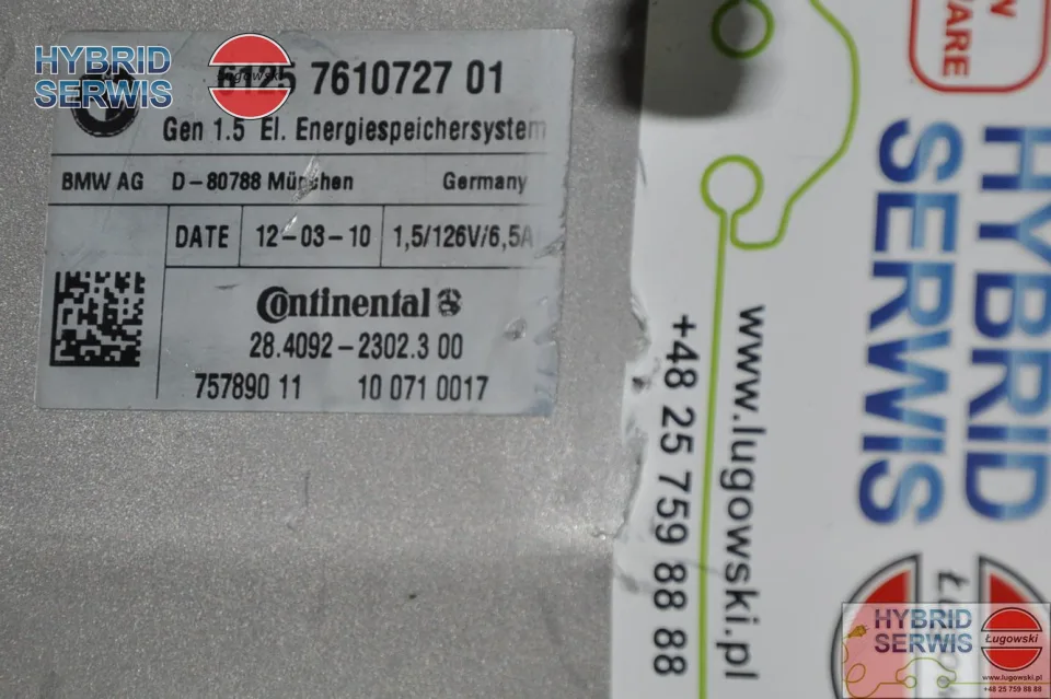 Bateria HV trakcyjna BMW 7 F01 F02 F04 Active Hybrid11