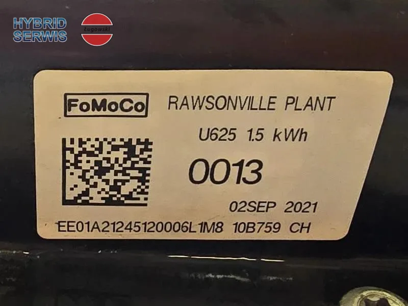 Bateria trakcyjna akumulator HV Ford Explorer F150 hybrid 1,5kWh L1M8-10C699-AA