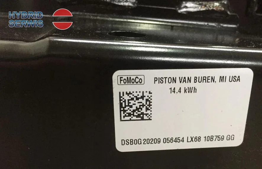 Bateria trakcyjna akumulator HV Ford Kuga plug-in 14,4kWh LX6810B759GG