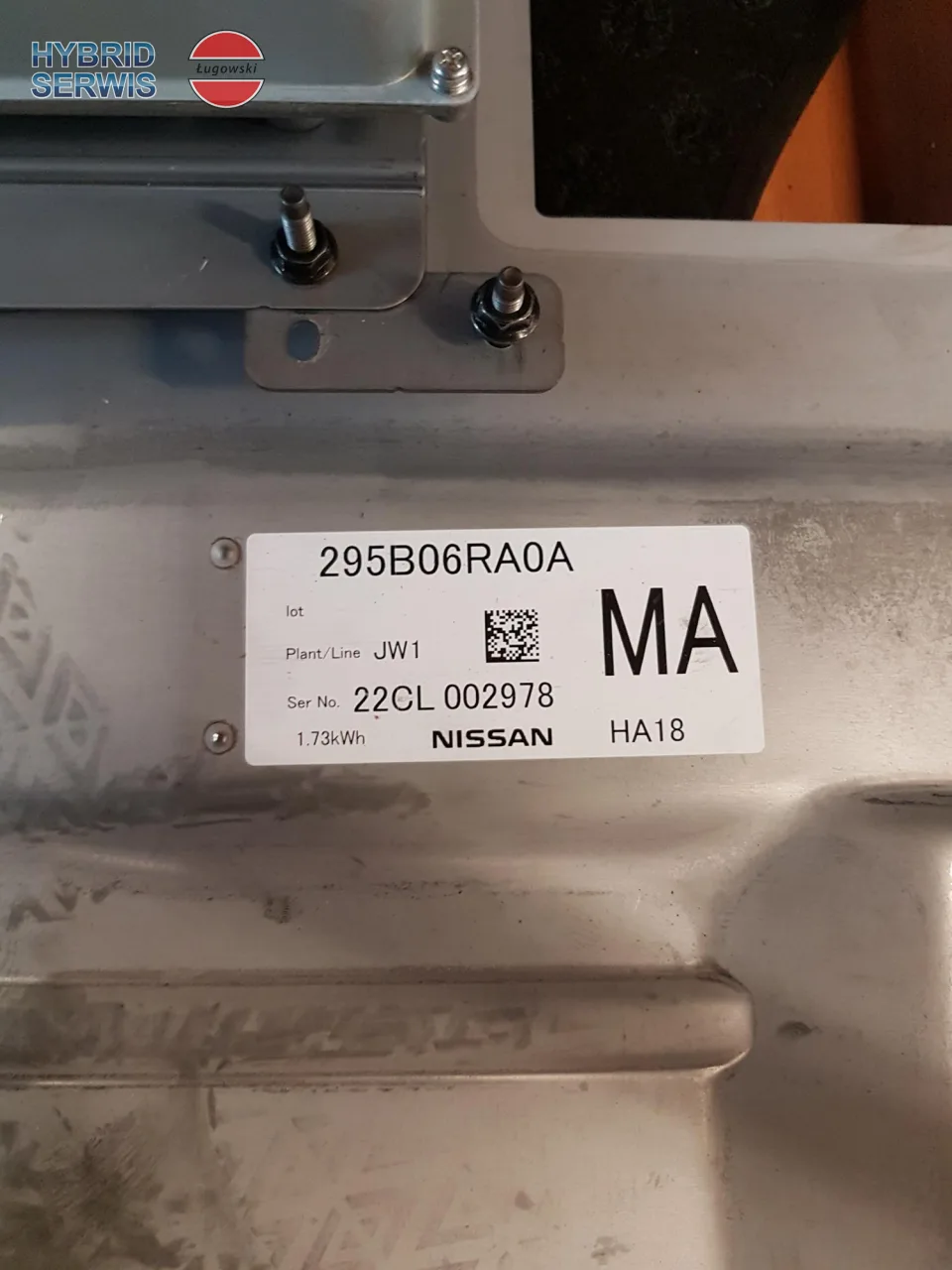 Bateria trakcyjna akumulator HV Nissan X-Trail hybrid T33 1,73kWh 295B06RA0A