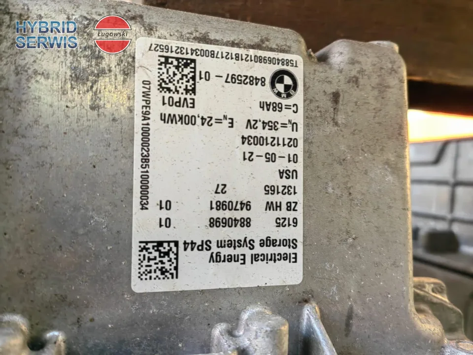 Bateria trakcyjna HV akumulator BMW X5 G05 plug-in 68Ah 24kWh 8840698
