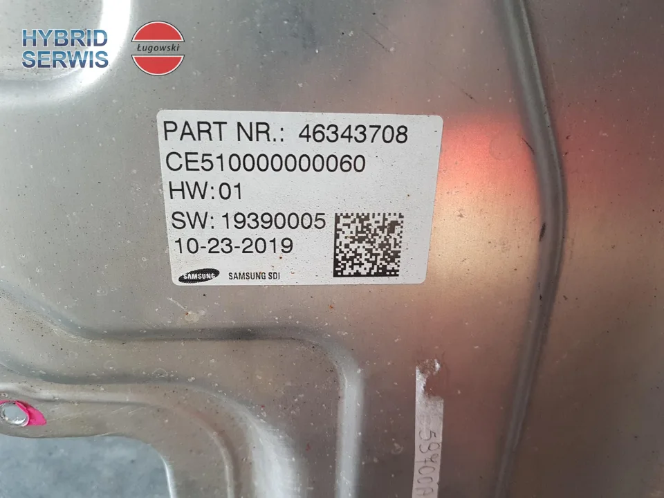 Bateria trakcyjna HV akumulator Fiat 500e II 2020+ 42kWh 6000633252
