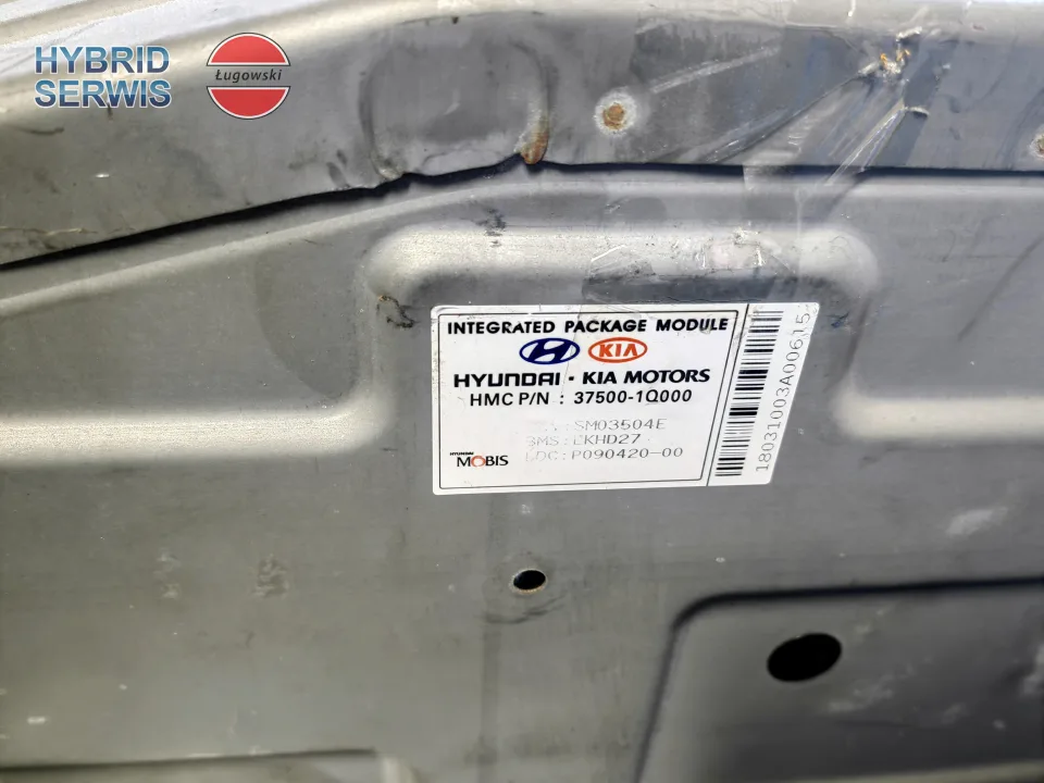 Bateria trakcyjna HV akumulator Hyundai Elantra Avante LPi hybrid 375001Q000