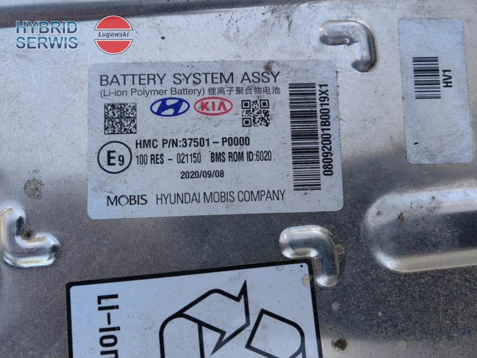 Bateria trakcyjna HV akumulator Kia Hyundai Tucson NX IV Sportage hybrid 37501-P0000