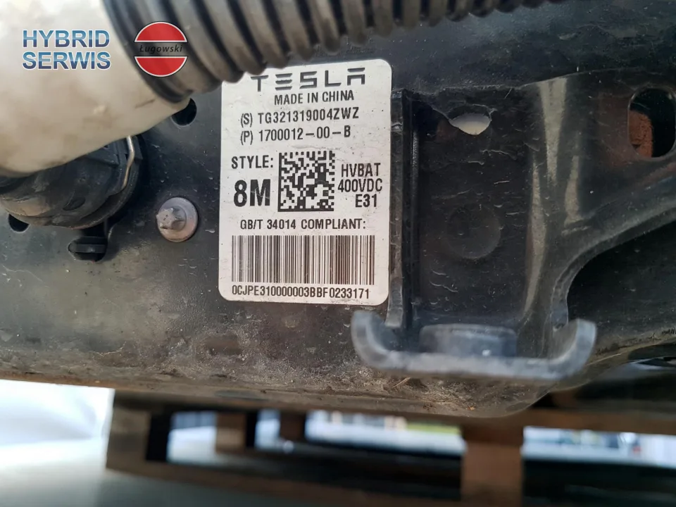 Bateria trakcyjna HV akumulator Tesla 3 Dual Motor Long Range 75kWh