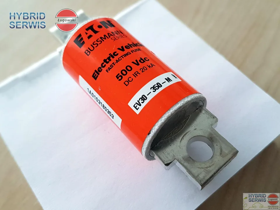 Bezpiecznik EATON Bussmann 500Vdc DC IR 20 kA3