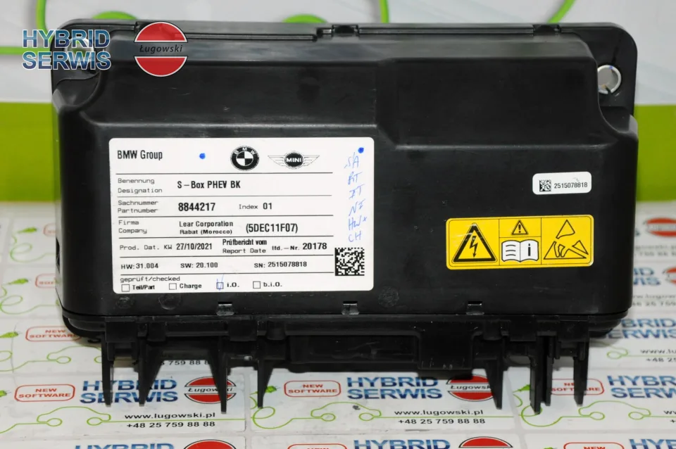 BMW plug-in skrzynka bezpieczeństwa Safety BOX S-BOX G01 G20 G30 8844217