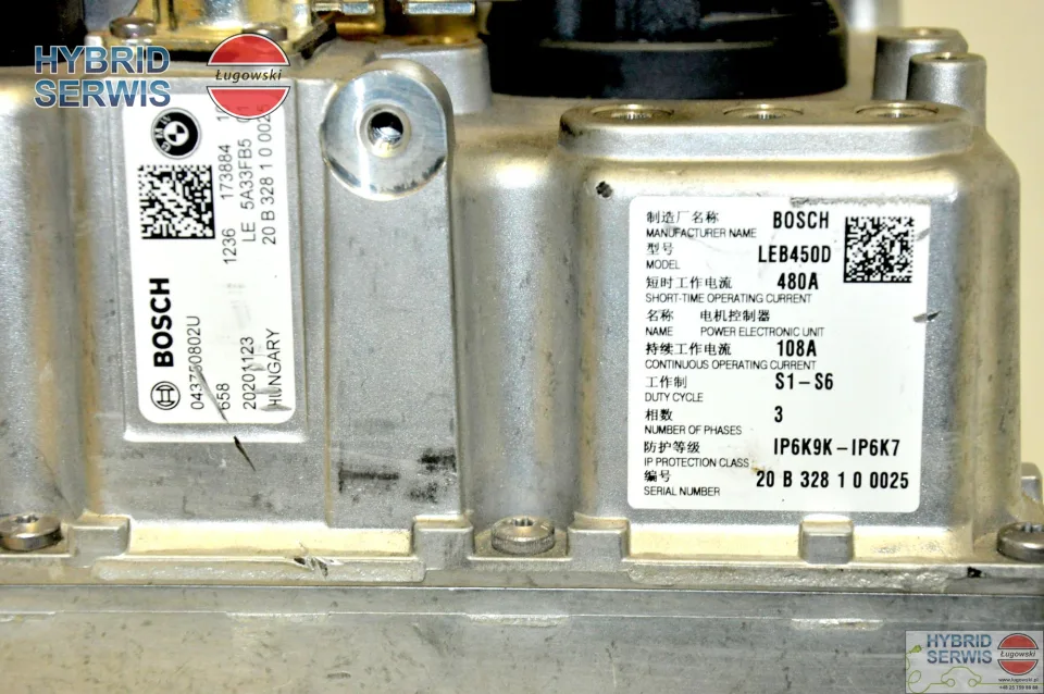 Inwerter falownik BMW Hybrid LEB450D modele X5 G05, s7 G11(N) G12(N,) s3 G20, s5 G304