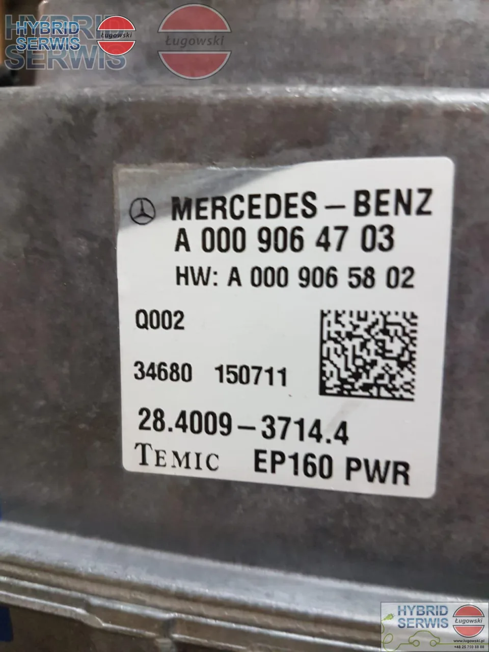 Inwerter falownik przetwornica Mercedes S400h W22111