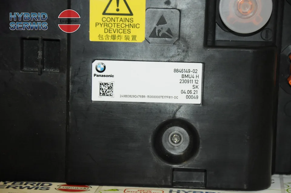 Moduł sterownik przekaźniki rozdzielacz BMW SME 845283