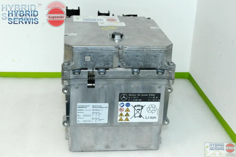 Naprawa baterii Mercedes 222 238 167 253 257 209 213 205 mild hybrid 48V 44V 00098203164