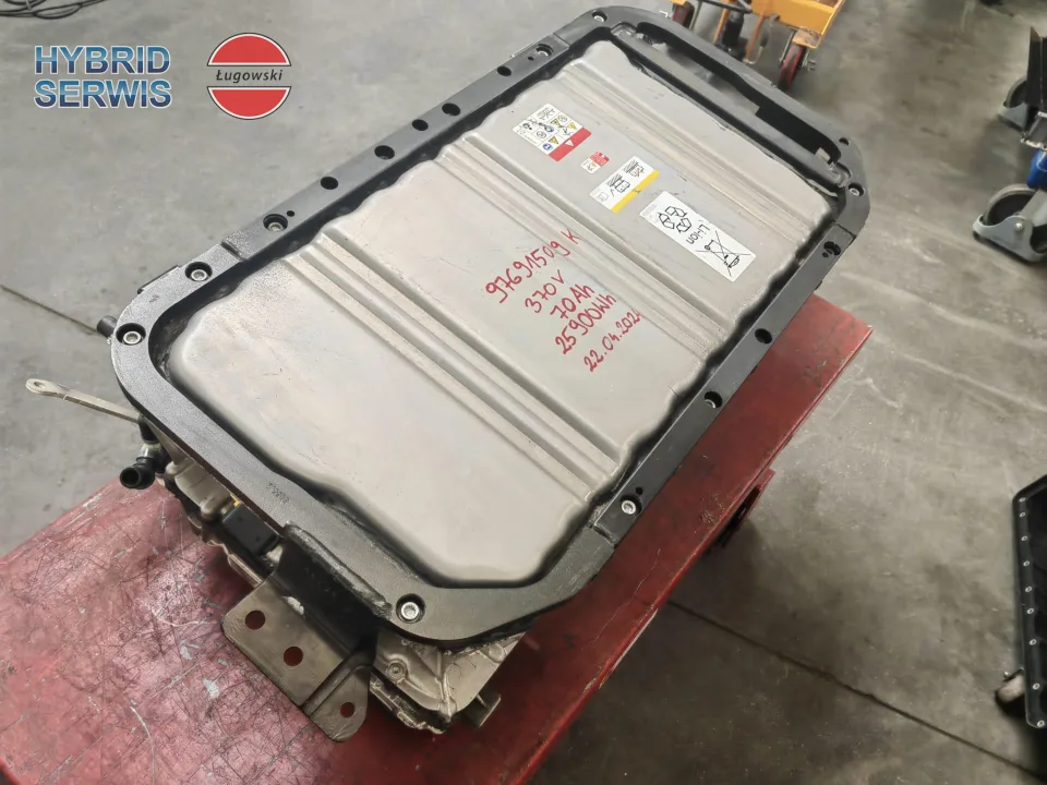 Naprawa baterii Porsche 976915099K 370v 70aH 25900Wh