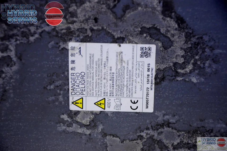Peugeot Partner Electric EV ładowarka OBC W005T70172 1311800157