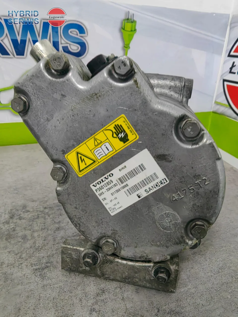 Sprężarka kompresor klimatyzacji Volvo V60/S60 P36012859